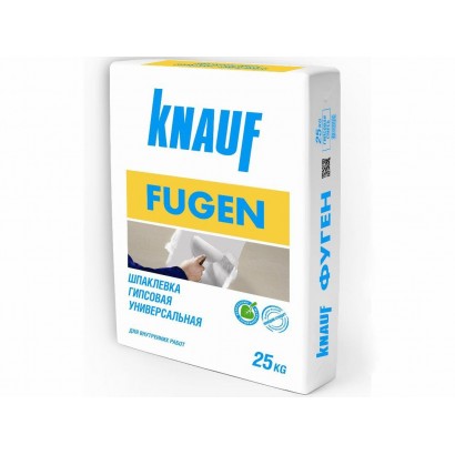 Шпатлевка Knauf-Фюгенфюллер Фуген (Фугенфюллер) для ГКЛ 25кг. 