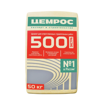 Цемент Евроцемент ПЦ М-500 50кг Цемент Евроцемент ПЦ М-500 50кг